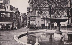 La Place Pigalle, Montmartre 1950