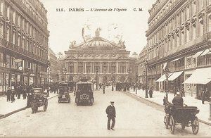 L'Avenue de l'Opéra 1900