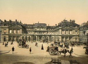 Place du Palais-Royal, fin 19e siècle 1895