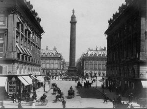 Place Vendôme, fin 19e siècle 1890