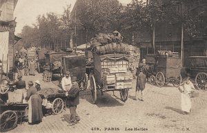 les Halles, Paris 1900