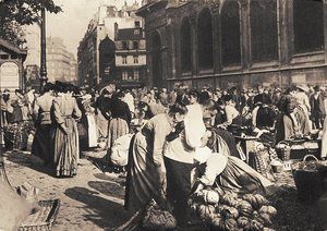 les Halles de Paris 1900