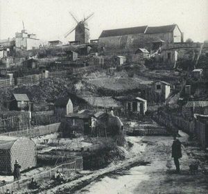 Montmartre, fin 19e siècle 1890