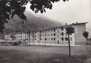 Les nouveaux immeubles 1960, Domène 1960