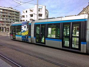Décoration à l'occasion des 30 ans du tram grenoblois 2017
