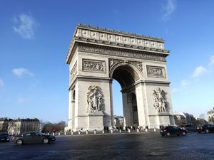 Arc de Triomphe. Paris 2017