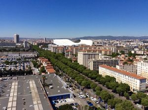 Stade Vélodrome, boulevard Michelet, Marseille 2016