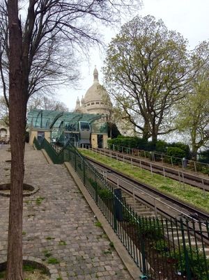Funiculaire, Montmartre, Sacré-Cœur 2016
