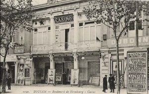 L'ancien Casino, bd de Strasbourg, Toulon 1900