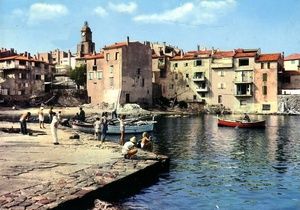 Petit port de la Ponche, St Tropez 1969