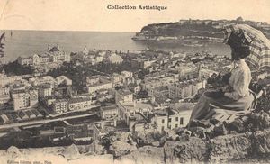 Vue sur Monte Carlo 1900