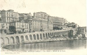Hôtels de la Montée de la Costa 1900