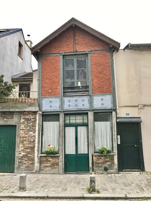 Maison ancienne à Montmartre 2017