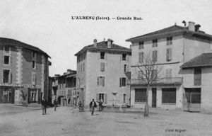 L'Albenc (Isère) - Grande Rue 1910