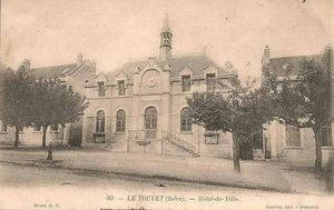 LE TOUVET, L'HOTEL de VILLE 1906
