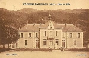 ST PIERRE d' ALLEVARD, Hôtel de Ville 1910