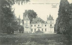 CHAMBERY - Ancien Château de Barral 1914
