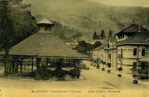 Allevard : L´Etablissement Thermal - Santé, thermes 1900