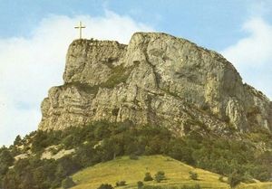 Le Mont Nivolet dominant Chambery et Challes-les-Eaux 1970