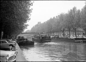 Parking sur le Canal Saint-Martin, 1953 1953