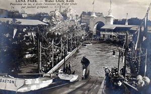 Le Luna Park, le plus grand parc d'attractions, avant le Palais des Congrès, Porte Maillot 1910