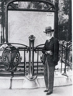 Fulgence Bienvenüe, chef du Service technique du Métropolitain de Paris 1880