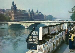 Les quais de Seine en 1950 1950