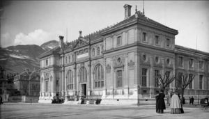 Le Musée-bibliothèque 1900