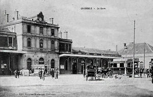 La Gare de Grenoble 1908