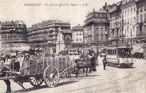 Quai des Belges, Marseille 1900