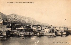 Îlot de la Vieille Chapelle, la Pointe-Rouge, Marseille 1900