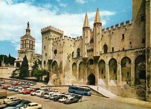 Le Palais des Papes, Avignon 1970