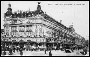Grand magasin du Printemps Haussmann 1900