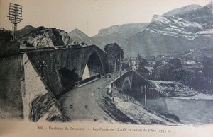 Les Ponts de Claix et le Col de l'Arc 1900