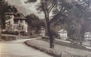 Uriage les Bains, les Villas dans le Parc 1900