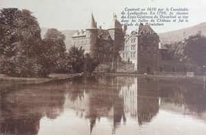 Vizille, le Château 1900