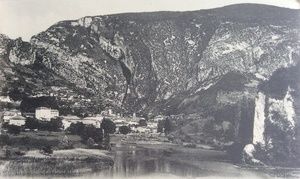 Pont en Royans, vue générale 1900