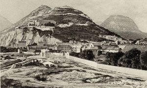 Grenoble, les murs en 1880 1880