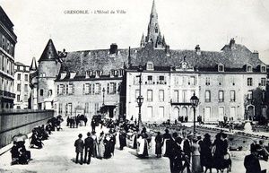 L'Hotel de Ville, Grenoble 1890