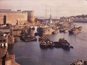Brest : le port de guerre vers 1912 1912