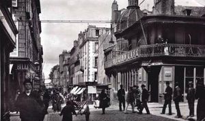 Le Grand Café, Brest, rue de Siam 1900