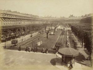 Les jardins du Palais-Royal en 1890 1890