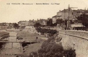 Le Mourrillon, Sainte Hélène, la Plage 1898