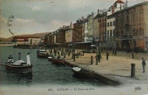 Le Carré du Port, Toulon 1900