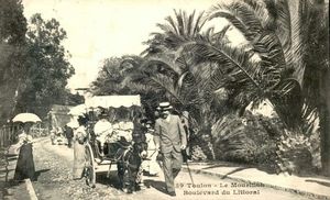Boulevard du Littoral, le Mourrillon 1895
