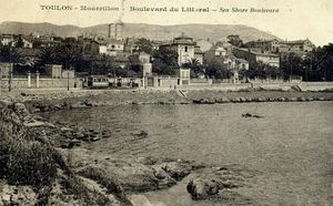 Boulevard du Littoral, le Mourrillon 1900