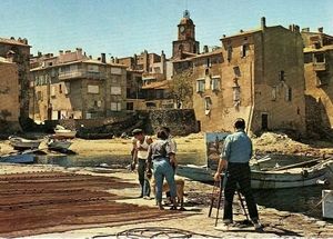 Peintre à la Ponche, St Tropez 1970