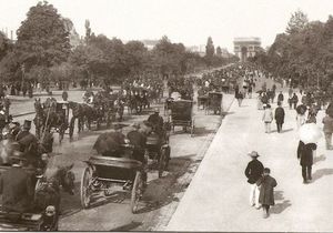 Avenue Matignon, début XXe siècle 1905