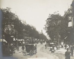 Boulevard des Italiens, Paris fin XIXe siècle 1889