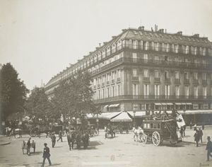 Le Grand Hôtel, Paris fin XIXe siècle 1889